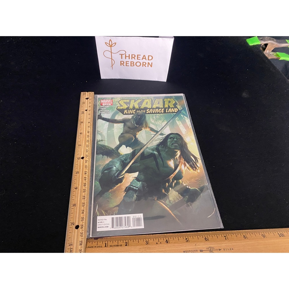 Skaar King of the Savage Land Marvel Comic Book Direct Edition